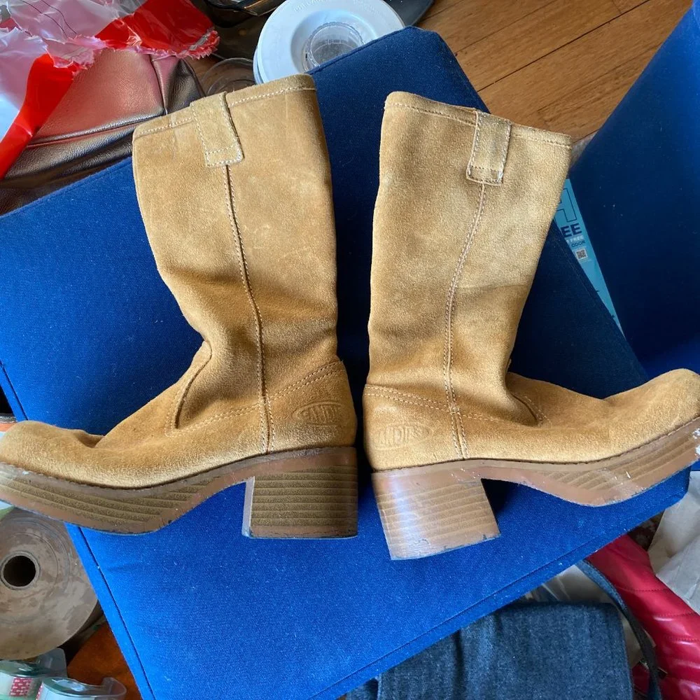 Candie's Suede Boots Girls Size 13-1/2